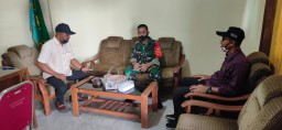 Komandan Koramil 0816/06 dan Babinsa Silaturahmi Kepada Para Kades