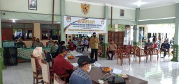 Sertu Eko Hadiri Simulasi Pemungutan dan Penghitungan Suara Pilkada