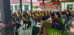 Serka Suparman Hadiri Sosialisasi PPKM Mikro Stracing Di Ds Keret
