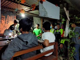 Koramil 0816/10 Balongbendo Laksanakan Operasi Gabungan Tri Pilar