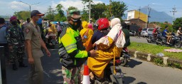Operasi Yustisi Secara Continued Di Laksanakan Forkopimka Jabon.