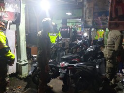 Koramil 0816/03 Buduran dalam ops yustisi protkes bersama
