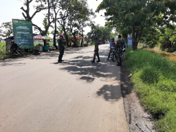 Sinergitas TNI - Polri tetap Laksanakan giat OPS Protkes PPKM MIKRO