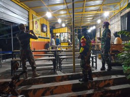 Koramil 0816/13 Melaksanakan Patroli Operasi Yustisi Gabungan Wilayah