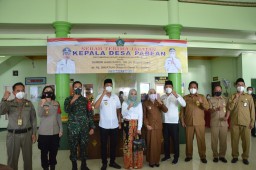 Bupati dan Wabup Sidoarjo Saksikan Sertijab Kades Pabean Sedati