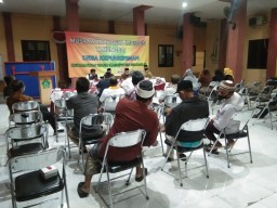KORAMIL 0816/16 WARU HADIRI MUSDES ALOKASI BLT DANA DESA KEPUH KIRIMAN