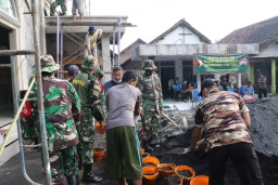 Kodim 0816/Sidoarjo gelar karbak TNI bangun masjid At TAufiq Wonoayu
