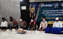 Kegiatan Safari Ramadhan di Masjid Arrahman Desa Katerungan