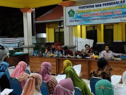 Babinsa13 Wonoayu Hadir Sosialisasi dan Pembekalan Tim SDGs Wonokasian