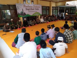 Forkopimka Krian,Basnas Sidoarjo,PT.BUMI Jatikalang santuni anak yatim