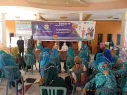 Babinsa Koramil 0816/05 Tulangan Hadiri Rapat Rutin Kegiatan PKK