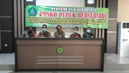 Batuud Ramil 05/Tulangan hadiri rakor posko pupuk bersubsidi