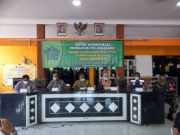 Babinsa Buduran sosialisasi pembelajaran tatap muka tingkat TK,SD,MI