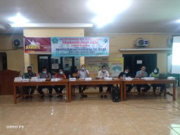 Koramil 0816/10 Balongbendo dan Forkopimka hadiri Musrenbangdes
