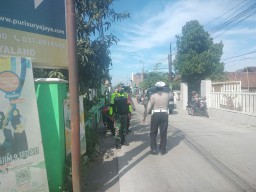 Gabungan Satgas Covid-19 Buduran Sinergi yustisi tegakan PPKM DARURAT