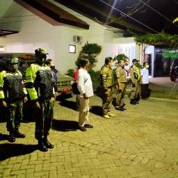 Anggota Ramil 0816/07 Krembung Laksanakan Giat Patroli Gabungan