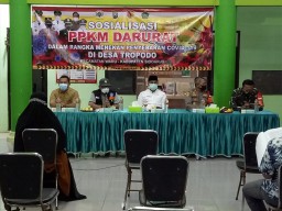 DANRAMIL 16 WARU TEKANKAN KETEGASAN SATGAS COVID-19 SAAT PPKM DARURAT