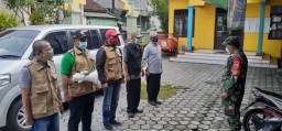 SATGAS COVID-19 DESA WEDORO BERPATROLI BERIKAN HIMBAUAN PPKM DARURAT