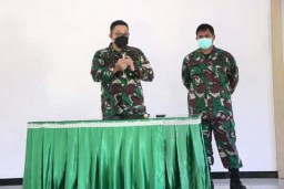 Dandim 0816/Sidoarjo cek babinsa operasional silacak dan inarisk