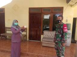 Paket Obat Gratis Akan Diantar Babinsa dan Petugas Puskesmas ke Warga