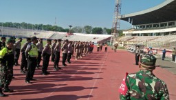 Serka Dwi Adianto Laksanakan PAM Vaksinasi Covid 19 Di Gedung GOR