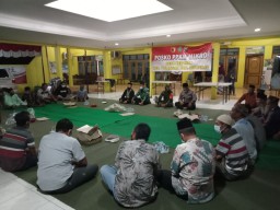 Babinsa Koramil 0816/05 Tulangan Hadiri Doa Bersama Tasyakuran HUT RI