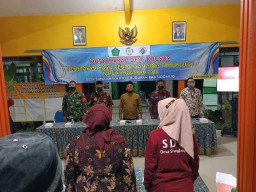 BABINSA 0816/03 BUDURAN HADIRI UNDANGAN PENETAPAN HASIL DATA SDGs