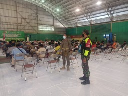 Babinsa Ramil Tulangan Tergabung Dalam Sidang Tipiring Pelanggar Proke