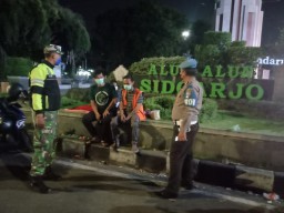 TNI – Polri di Sidoarjo tetap gencarkan operasi yustisi