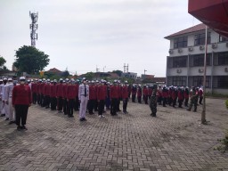Babinsa Koramil 0816/01 Sidoarjo Kota Latih PBB, Masa Orientasi Siswa