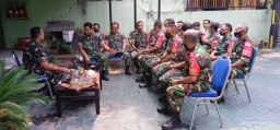 DANDIM 0816 SIDOARJO TINJAU KORAMIL 01/KOTA SIDOARJO