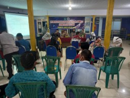 Babinsa Desa Jimbaran Kulon Koramil Wonoayu Menghadiri giat Musrenbang