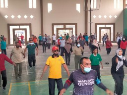 BABINSA KORAMIL 0816/01 KOTA SIDOARJO SENAM SEHAT BERSAMA FORPIMKA