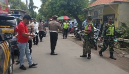 Anggota Babinsa 0816/06 Tanggulangin ikuti Kegiatan Operasi Gabungan