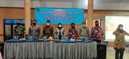 Danramil 0816/05 Tulangan hadiri Rapat Pembentukan Panitia Pilkades