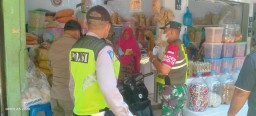 Anggota Koramil 0816/06 Tanggulangin Tergabung dalam Giat Ops Yustisi