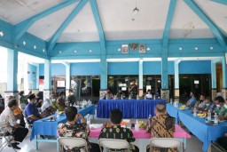 Danramil 0816/07 Krembung Hadiri Rakor Persiapan TMMD Ke 114 Ta. 2022