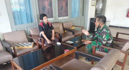 Batituud Koramil 06/Tanggulangin Jalin Keakraban Dengan Mitra Karib