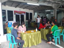 Serbuan vaksin ke 3 booster kembali digelar oleh Kodim 0816/Sidoarjo