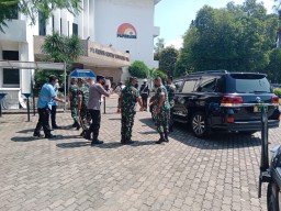 Dandim Sidoarjo dampingi Pangdam V/Brawijaya kunjungi PT. Tjiwi Kimia