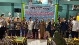 Babinsa 06/ Tanggulangin Hadiri Undangan Pelantikan Perangkat Desa