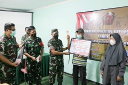 Dandim 0816 Sidoarjo hadiri Launching Penyaluran Bantuan BTPKLWN-TNI