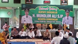 BLUSUKAN BUPATI SIDOARJO KE DESA GROGOL TULANGAN-SIDOARJO
