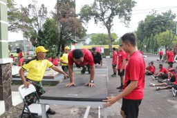 Tingkatkan pembinaan fisik, Anggota Kodim 0816/Sidoarjo laksanakan garjas periodik