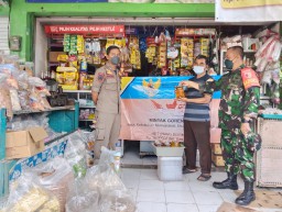 BABINSA KORAMIL 0816/SUKODONO PANTAU LANGSUNG HARGA HET MIGOR DI WILAYAH BINAANYA