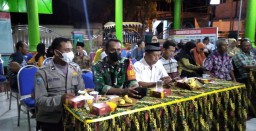 Babinsa Penatarsewu Hadiri Rapat Pleno Penetapan DPT Pilkades Serentak 2022