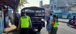 Babinsa Koramil 02/Candi ikut serta lakukan poskat antisipasi PMK pada hewan ternak