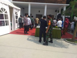 Sertu Joko Dwi Purwanto Babinsa Koramil 0816/05 Dampingi Danramil Hadiri Peresmian Musholla Al-Khoirot