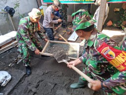 .Pra TMMD ke 114 Tahun 2022 digelar di Desa Rejeni Krembung Sidoarjo
