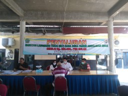 BABINSA KORAMIL 0816/16 WARU PANTAU KEGIATAN PEMBAGIAN BLT DANA DESA MEDAENG DAN WARU TA. 2022